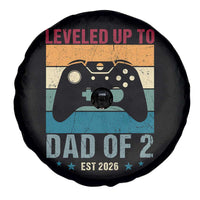Dad Level Unlocked Spare Tire Cover Funny New Dad Gaming Father's Day Gift