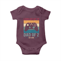 Dad Level Unlocked Baby Onesie Funny New Dad Gaming Father's Day Gift