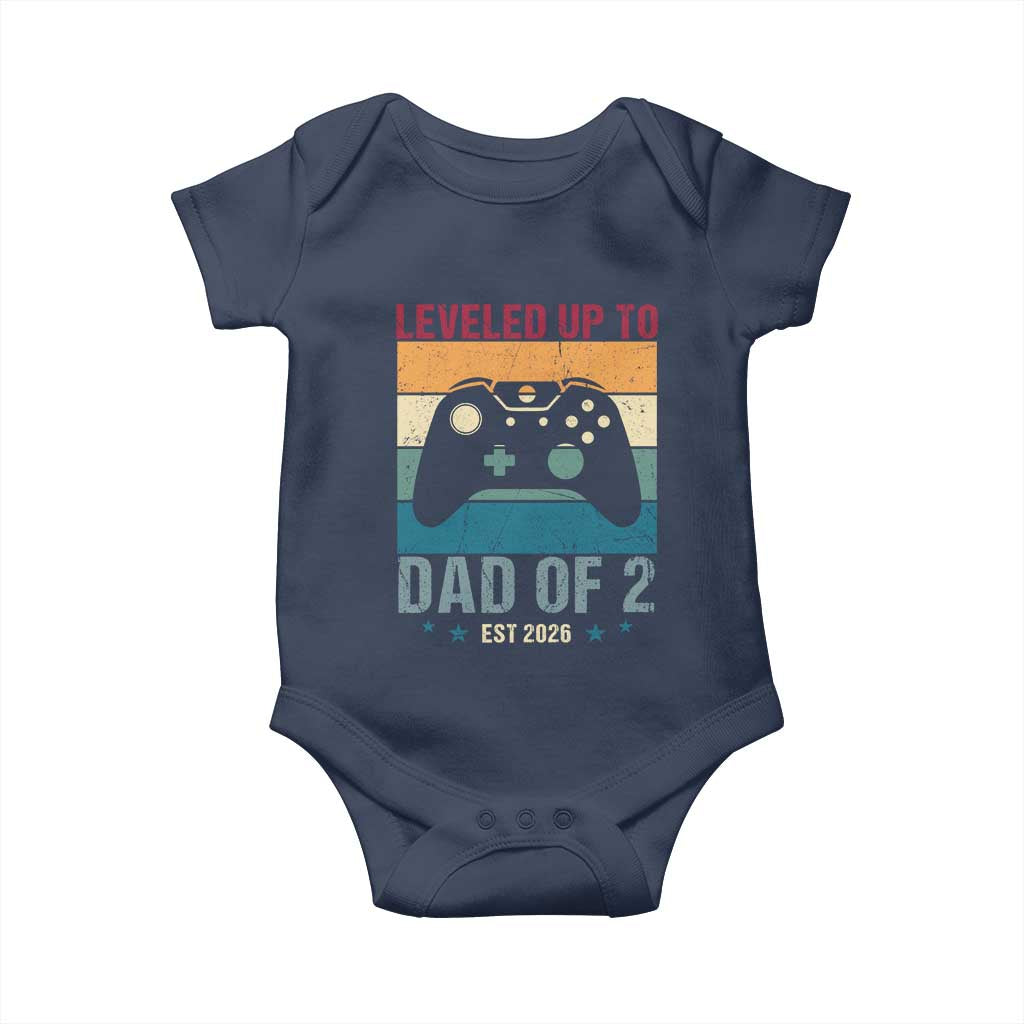 Dad Level Unlocked Baby Onesie Funny New Dad Gaming Father's Day Gift