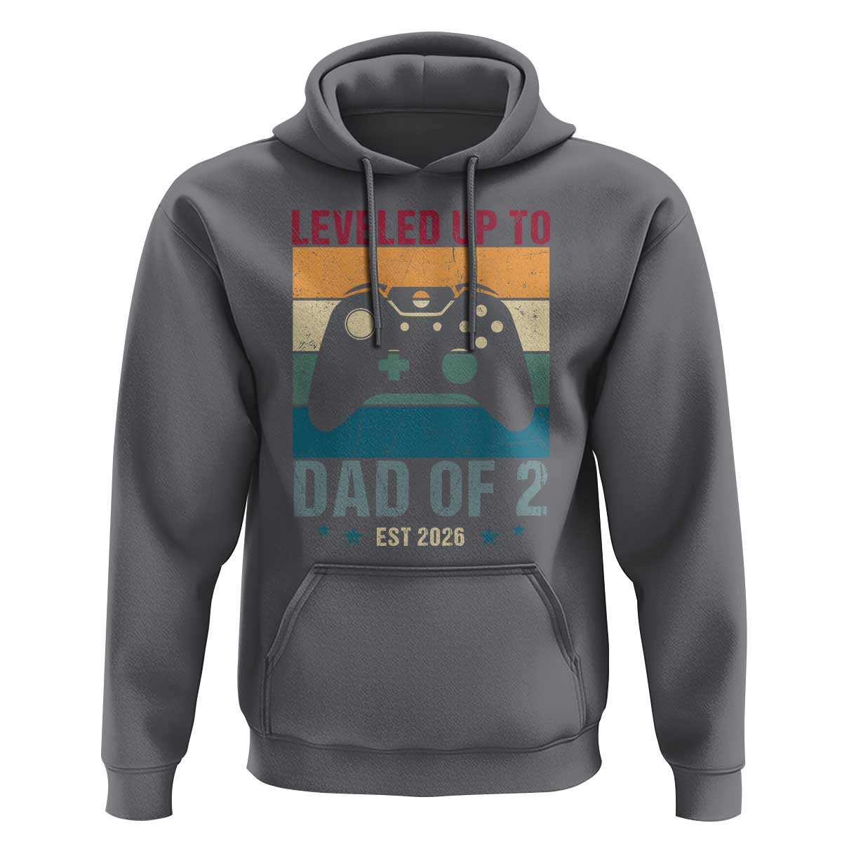 Dad Level Unlocked Hoodie Funny New Dad Gaming Father's Day Gift