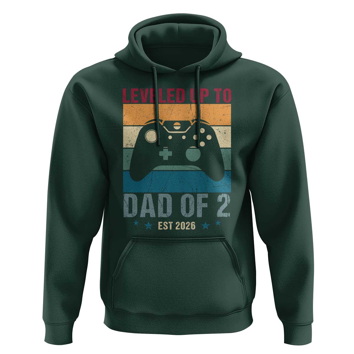 Dad Level Unlocked Hoodie Funny New Dad Gaming Father's Day Gift
