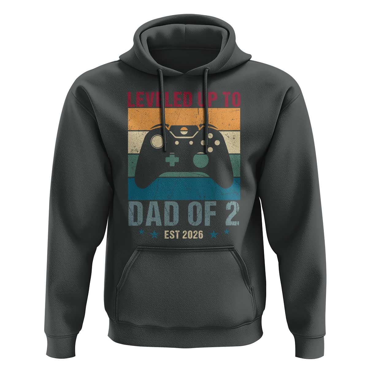 Dad Level Unlocked Hoodie Funny New Dad Gaming Father's Day Gift