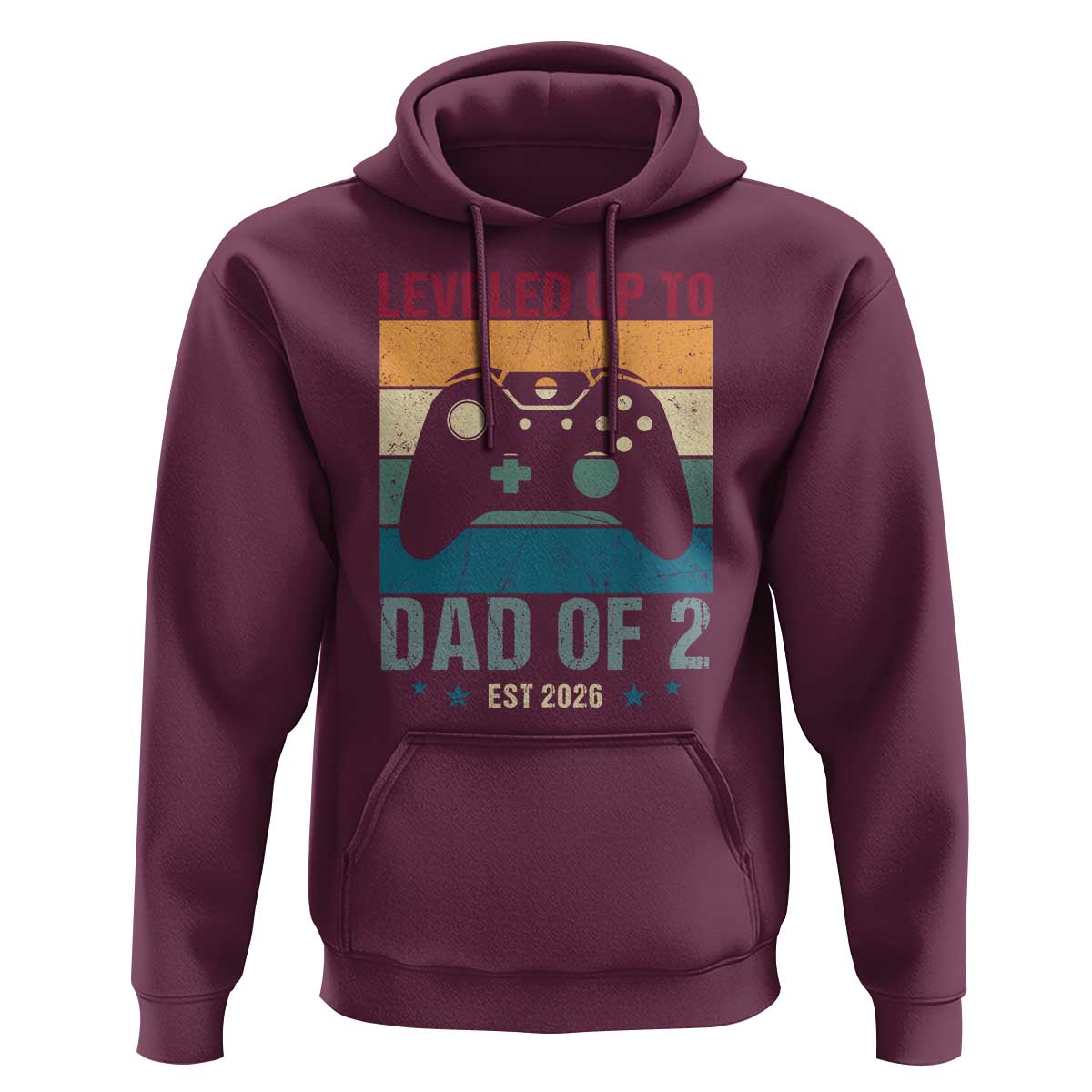Dad Level Unlocked Hoodie Funny New Dad Gaming Father's Day Gift