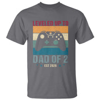 Dad Level Unlocked T Shirt Funny New Dad Gaming Father's Day Gift