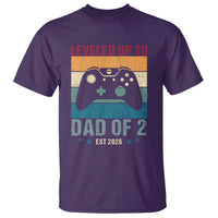 Dad Level Unlocked T Shirt Funny New Dad Gaming Father's Day Gift