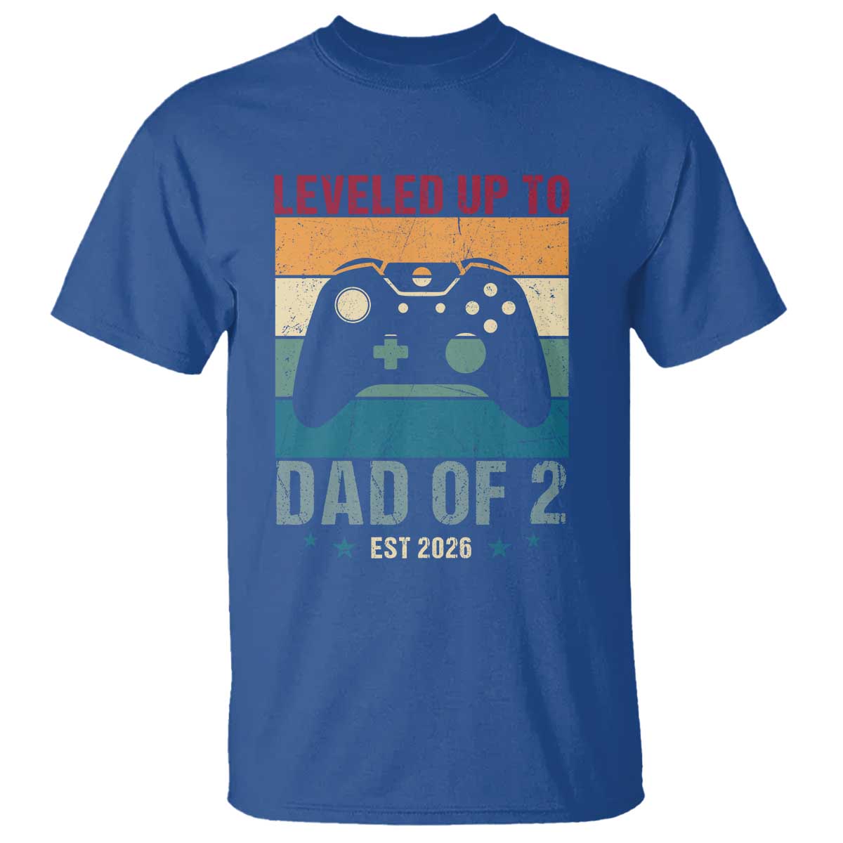 Dad Level Unlocked T Shirt Funny New Dad Gaming Father's Day Gift