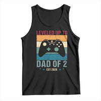 Dad Level Unlocked Tank Top Funny New Dad Gaming Father's Day Gift