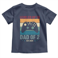 Dad Level Unlocked Toddler T Shirt Funny New Dad Gaming Father's Day Gift