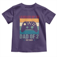 Dad Level Unlocked Toddler T Shirt Funny New Dad Gaming Father's Day Gift