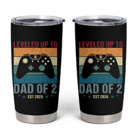 Dad Level Unlocked Tumbler Cup Funny New Dad Gaming Father's Day Gift