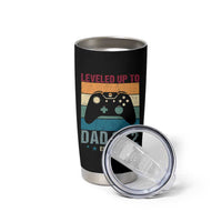 Dad Level Unlocked Tumbler Cup Funny New Dad Gaming Father's Day Gift