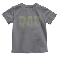 Dad Veteran Myth Legend Dad Military Father Gift Toddler T Shirt
