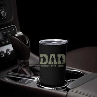 Dad Veteran Myth Legend Dad Military Father Gift Tumbler Cup