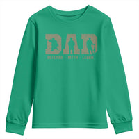 Dad Veteran Myth Legend Dad Military Father Gift Youth Sweatshirt
