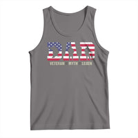 Veteran Dad The Myth Legend Tank Top Cool Father's Day Military Gifts 4th of July