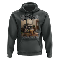 Funny Raccoon School Principal Hoodie Welcom Back To School