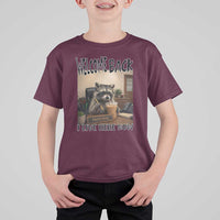 Funny Raccoon School Principal T Shirt For Kid Welcom Back To School