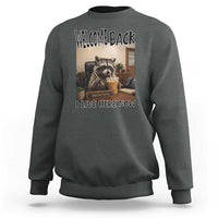 Funny Raccoon School Principal Sweatshirt Welcom Back To School