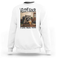 Funny Raccoon School Principal Sweatshirt Welcom Back To School