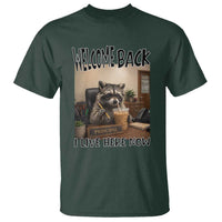 Funny Raccoon School Principal T Shirt Welcom Back To School