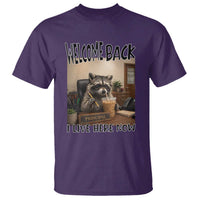 Funny Raccoon School Principal T Shirt Welcom Back To School