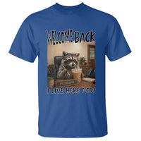 Funny Raccoon School Principal T Shirt Welcom Back To School