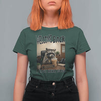 Funny Raccoon School Principal T Shirt For Women Welcom Back To School