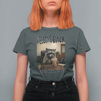 Funny Raccoon School Principal T Shirt For Women Welcom Back To School