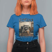 Funny Raccoon School Principal T Shirt For Women Welcom Back To School