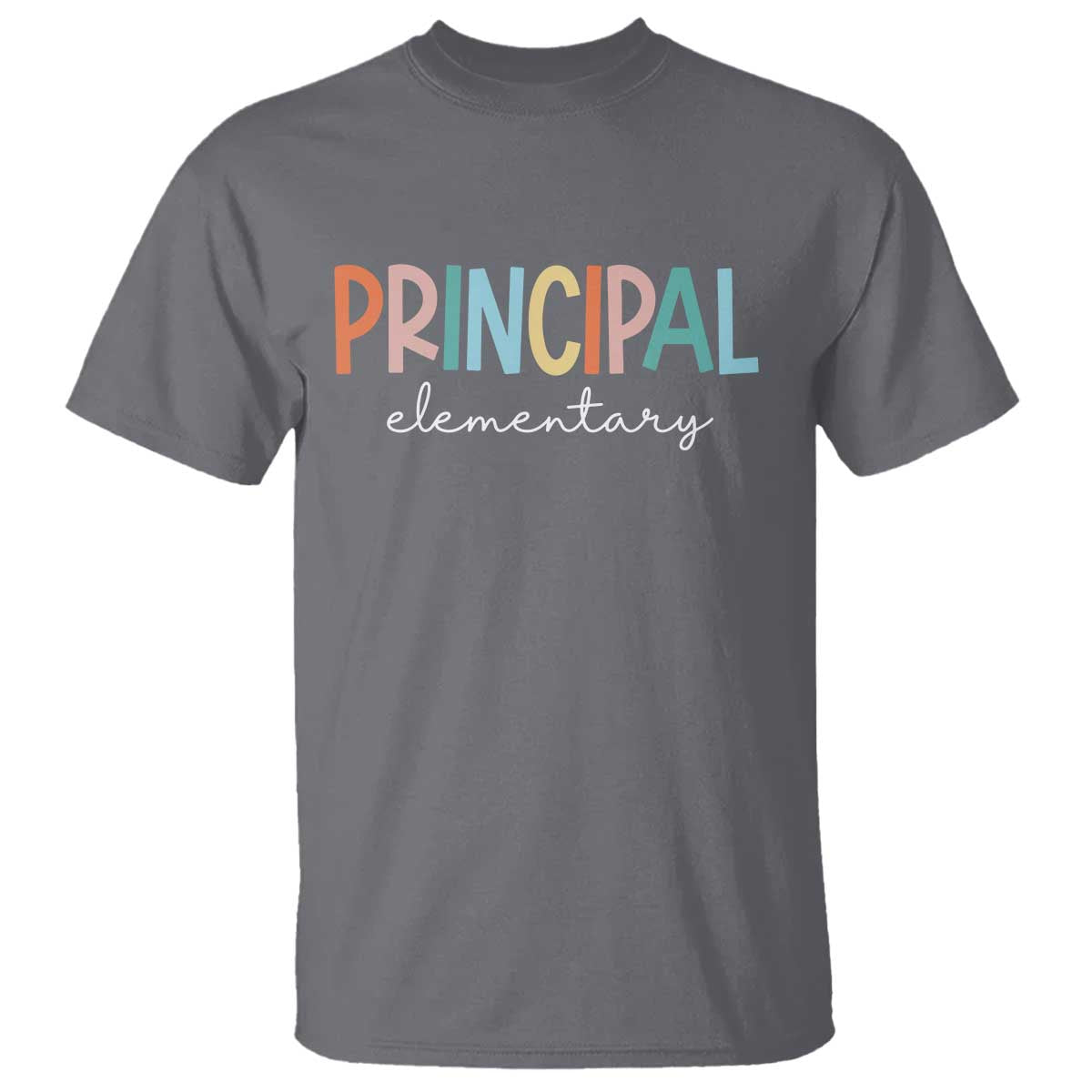 Boho Retro Vintage Elementary Principal Back to School T Shirt