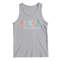 Boho Retro Vintage Elementary Principal Back to School Tank Top