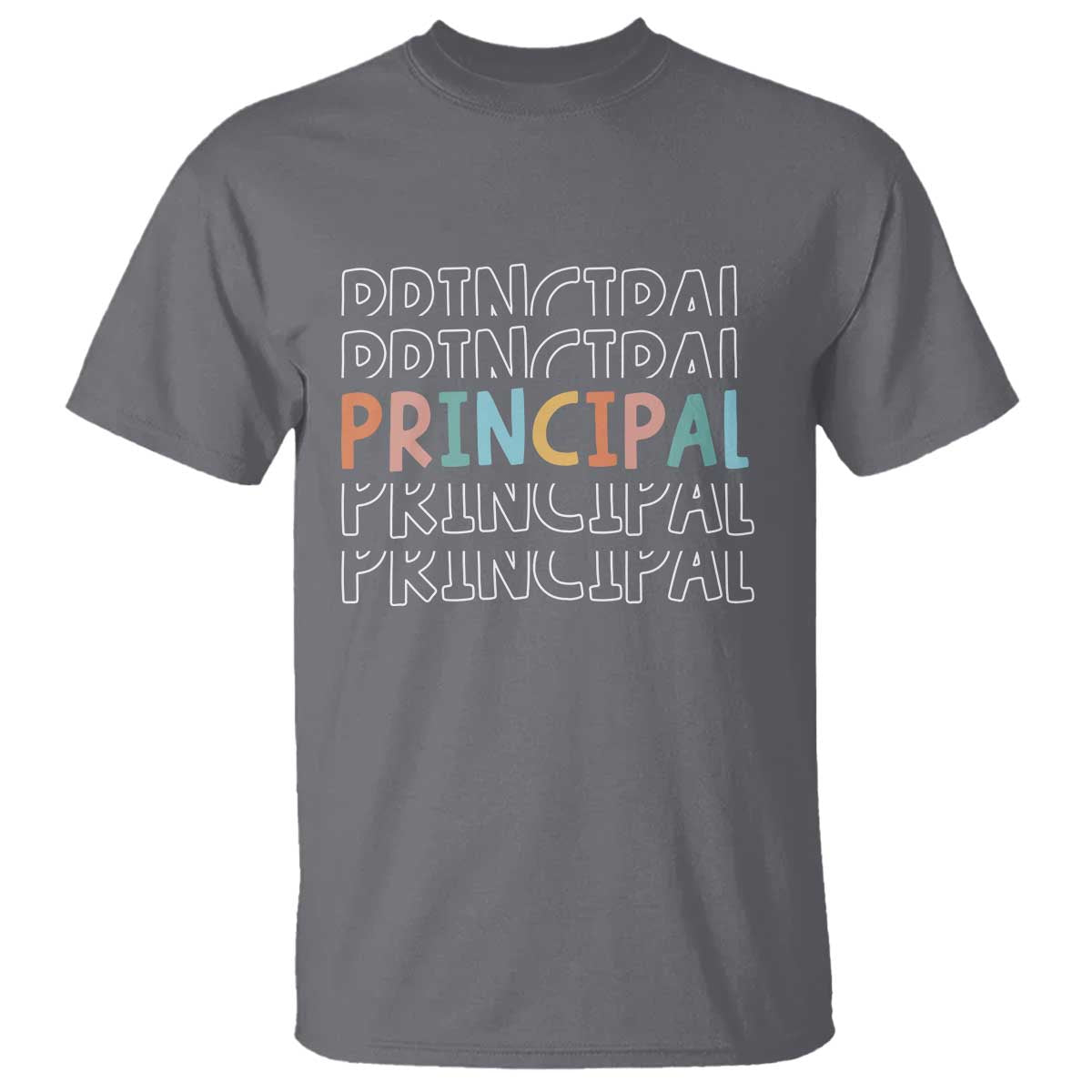 Boho Retro Vintage Principal Back to School T Shirt