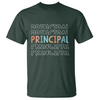 Boho Retro Vintage Principal Back to School T Shirt