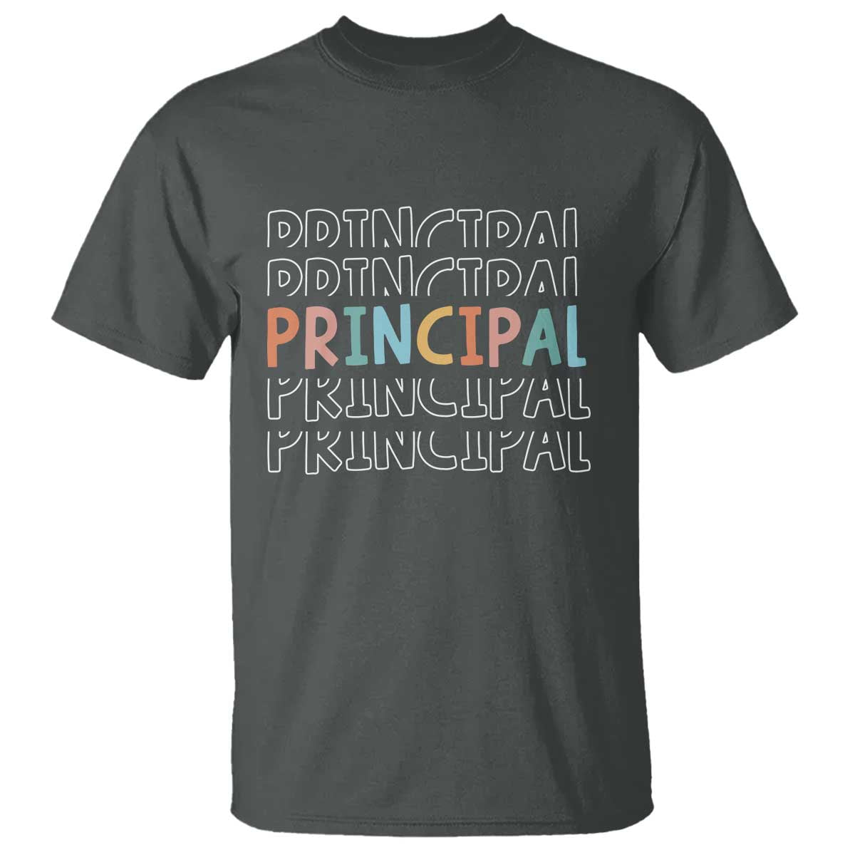 Boho Retro Vintage Principal Back to School T Shirt