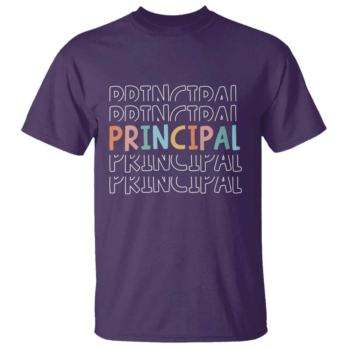 Boho Retro Vintage Principal Back to School T Shirt