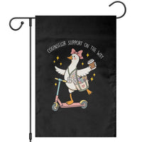 Counselor Support On The Way Garden Flag Silly Goose School Counselor