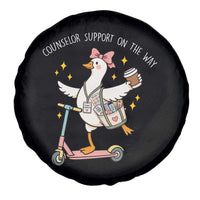 Counselor Support On The Way Spare Tire Cover Silly Goose School Counselor