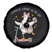 Counselor Support On The Way Spare Tire Cover Silly Goose School Counselor