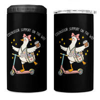 Counselor Support On The Way 4 in 1 Can Cooler Tumbler Silly Goose School Counselor