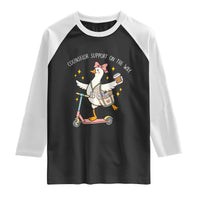 Counselor Support On The Way Raglan Shirt Silly Goose School Counselor
