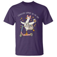 Counselor Support On The Way T Shirt Silly Goose School Counselor