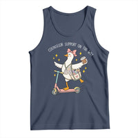 Counselor Support On The Way Tank Top Silly Goose School Counselor