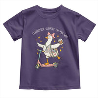 Counselor Support On The Way Toddler T Shirt Silly Goose School Counselor