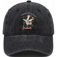 Counselor Support On The Way Washed Cotton Baseball Cap Silly Goose School Counselor