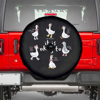 Silly Goose It is Okay to Mental Health Spare Tire Cover Counselor Special Education
