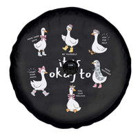 Silly Goose It is Okay to Mental Health Spare Tire Cover Counselor Special Education