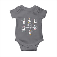 Silly Goose It is Okay to Mental Health Baby Onesie Counselor Special Education