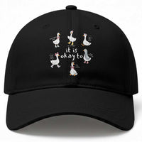 Silly Goose It is Okay to Mental Health Baseball Cap Counselor Special Education