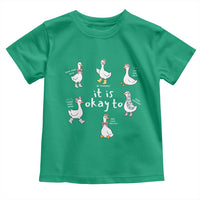 Silly Goose It is Okay to Mental Health Toddler T Shirt Counselor Special Education