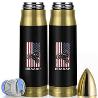 Dirt Bike Bullet Tumbler Braaap American Flag Motocross